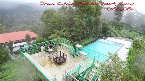 Perfect Aerial View Of Dream Catcher Plantation Resort And Spa Munnar Youtube