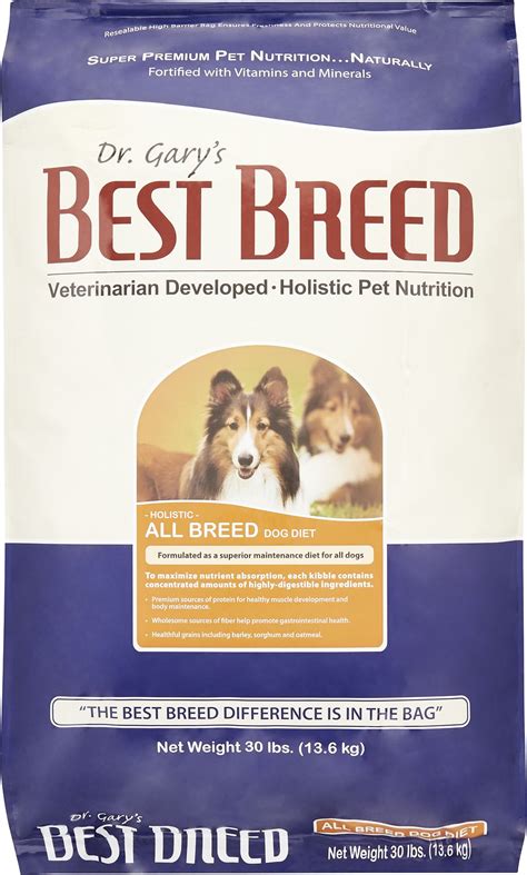 Small breed dogs may be small in size, but they have big personalities and lots of love to give! DR. GARY'S BEST BREED Holistic All Breed Dry Dog Food, 30 ...