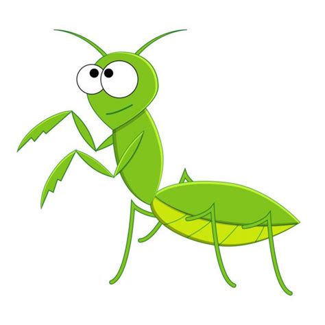 Cute Cartoon Grasshopper — Stock Vector © Budolga 166968400