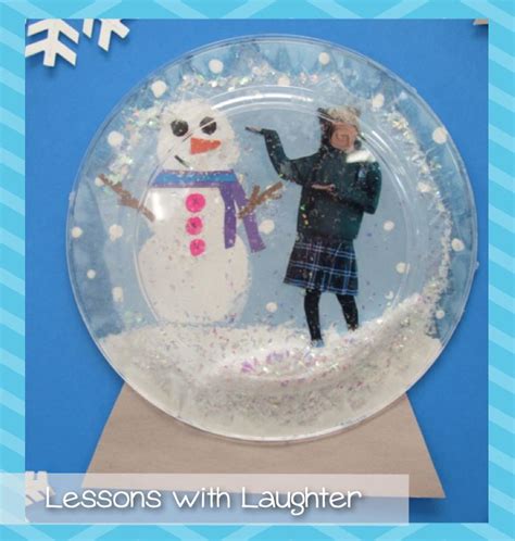 Snow Globes Writing Lesson And Craft Snow Globe Crafts Winter Crafts