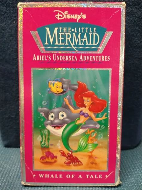 disneys the little mermaid ariels undersea adventures vhs tape 5 10 picclick