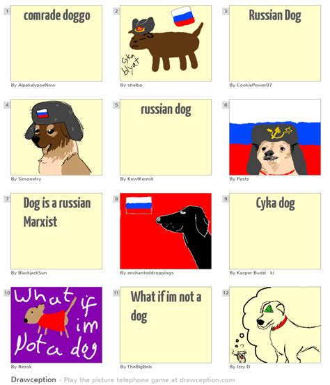 Comrade Doggo Drawception