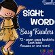 Sight Words Easy Readers Bundle 72 Books by First Grade Fun Times