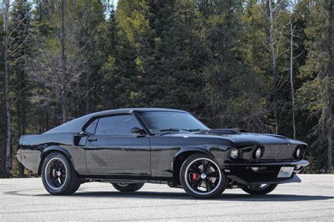 For Sale 1969 Ford Mustang Fastback Restomod Black 50l Coyote V8 5 Speed — Stangbangers