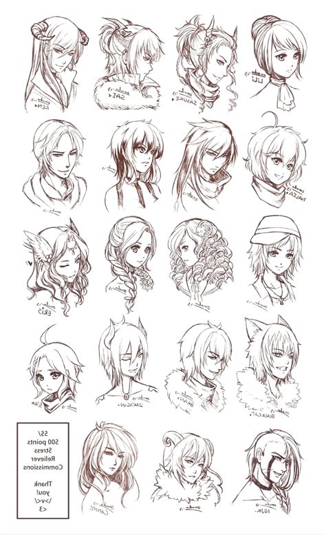 Collection Curly Drawing Explore Hair Pa Lockigefrisuren