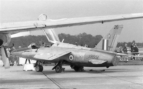 Folland Gnat T1 Xr951 Fl568 Royal Air Force Abpic