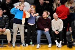 James Corden Sits Courtside with Son Max and Daughter Carey at NBA Game