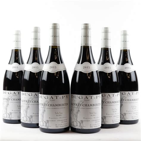 Dugat Py Vieilles Vignes 2015 Gevrey Chambertin 6x75cl Wine Auctioneer