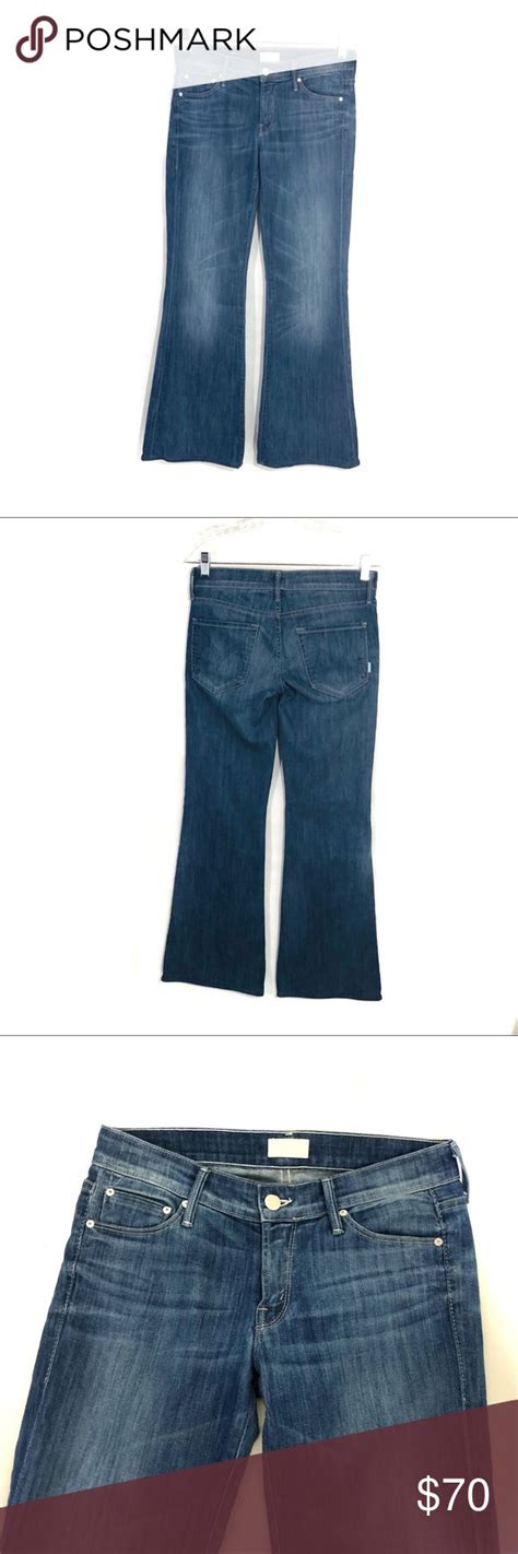 Mother The Wilder Flare Leg Jeans Medium Wash Flare Leg Jeans Mother