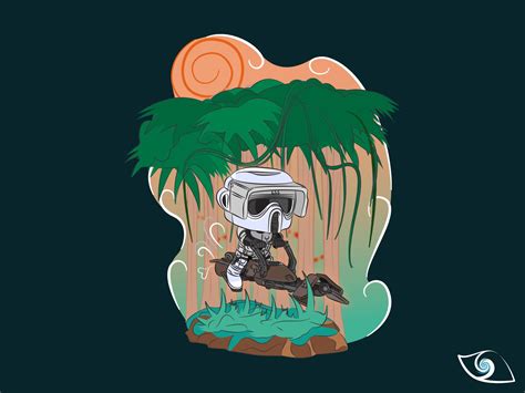 Scout Trooper ￣￣ゞ By Storm On Dribbble