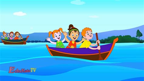 • row row row your boat, from nursery rhymes tv! Row Row Row Your Boat Nursery Rhyme with lyrics - YouTube