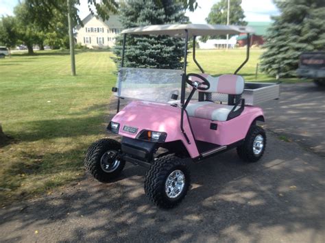 Pink Custom Golf Cart Or Email At