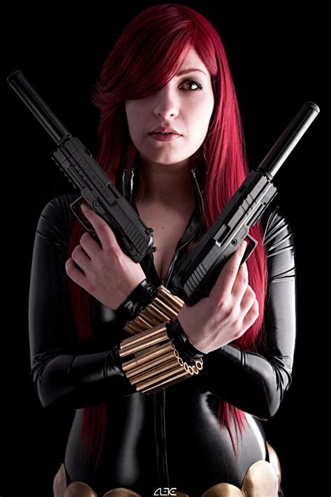 Black Widow Cosplay Guns Blazing By Aleke Black Widow Cosplay Black Widow Army Women