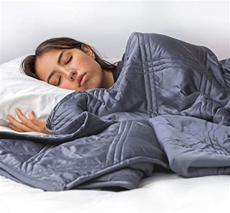 Pure Bamboo Weighted Blanket 100 Bamboo Heavy Sleeping Blanket For