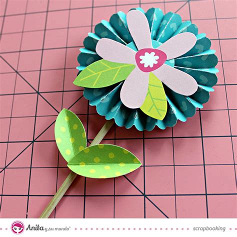 No olvide seguirme en mi página de facebook @ponquisinfo siempre comparto los vídeos de nuevas flores de papel por allí primero, asi que no te lo pierdas… Flores de papel paso a paso | Anita y su mundo scrapbooking