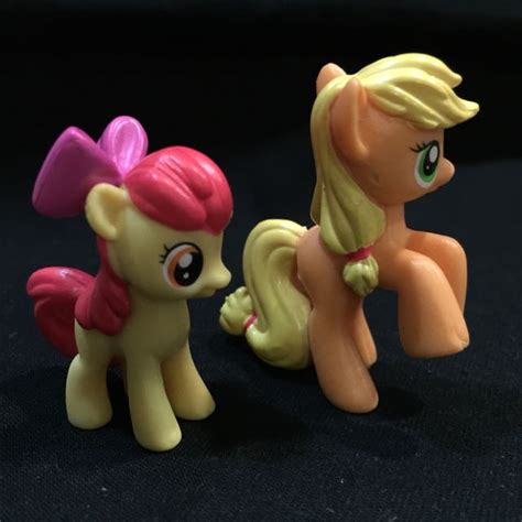 My Little Pony Applejack And Applebloom Blindbag Figures Hobbies