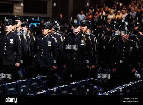 New York United States 01st July 2022 Graduates At Their New York City Police Department