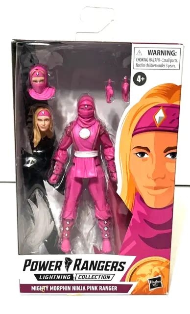 power rangers lightning collection monsters mighty morphin ninja pink ranger 7 00 picclick