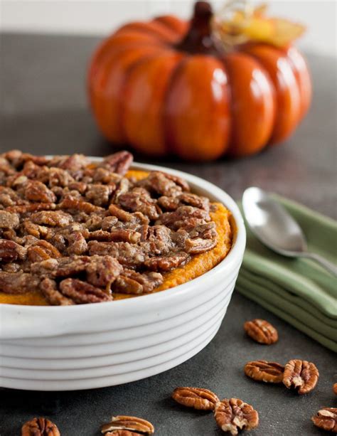 Not Too Sweet Sweet Potato Casserole With Pecans Goodie Godmother