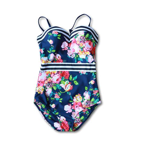 Floral One Piece Swimsuit By Rad Swim Womens One Piece Swimsuits