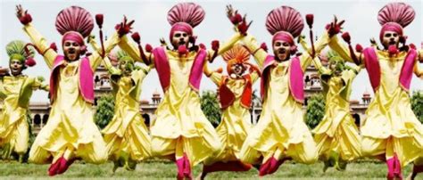 Bhangra Dance Punjabi Bhangra Dance Folk Dance Of Punjab