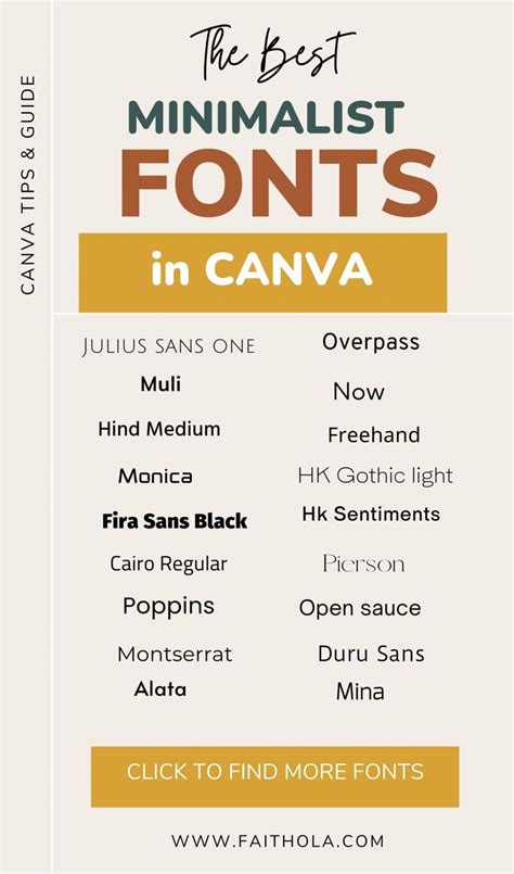 Best Canva Fonts Ultimate Canva Font Guide For Choosing Fonts