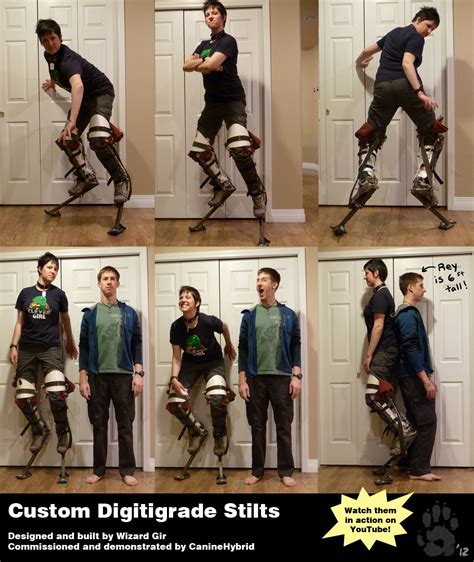But did you check ebay? Custom Digitigrade Stilts by CanineHybrid on DeviantArt