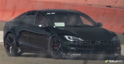 Spy Photos Reveal Tesla Model S ‘refresh Or Plaid Track Testing Video