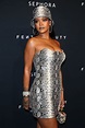 Rihanna Snakeskin Versace Look at Fenty Beauty Event 2018 | POPSUGAR ...