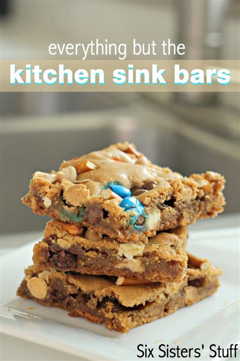 Maybe you would like to learn more about one of these? Everything But The Kitchen Sink Bars | Six Sisters' Stuff