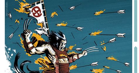 Marcelo Baez Draws The Wolverine Ukiyo E