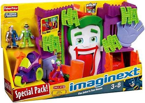 Fisher Price Dc Super Friends Imaginext The Jokers Fun House Exclusive