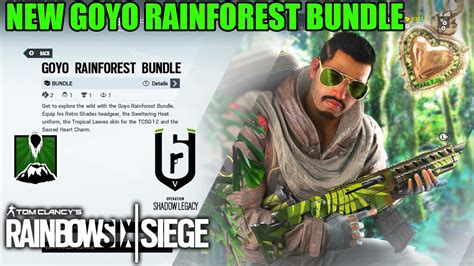 Goyo Rainforest Bundle Rainbow Six Siege Youtube