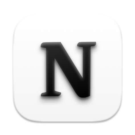 Notion App Icon Transparent