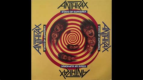 B1 Now Its Dark Anthrax State Of Euphoria Album 1988 Original Uk