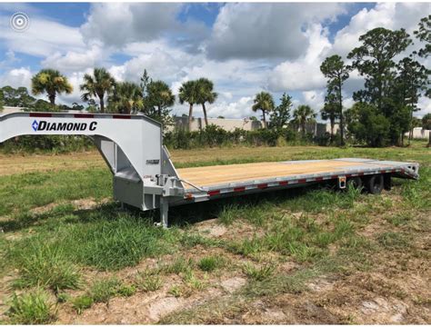 Brand New Diamond C Gooseneck Equipment Trailer Advanced Tool And Equipment