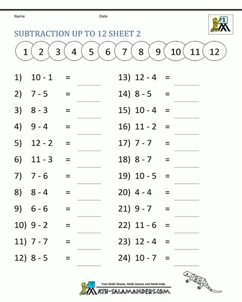 6th Grade Math And Reading Printable Worksheets Math Worksheets Printable