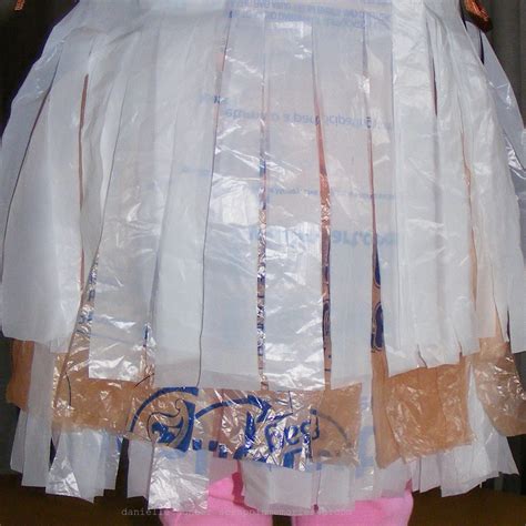 Snap And Scrap Earth Day Project How To Make A Plastic Bag Skirt
