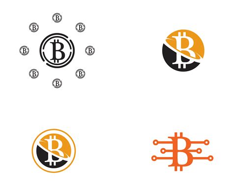 Bitcoin Logo Vector Template 599859 Vector Art At Vecteezy