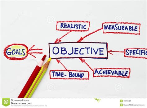 Goals And Objective Stock Image - Image: 16614401
