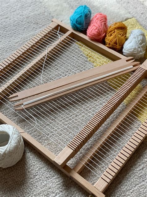 Weaving Loom Kit Tapestry Weave Table Loom Lap Heddle Loom Etsy