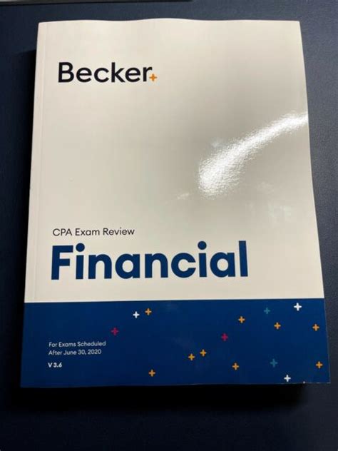 Becker Professional Education Cpa Exam Review V 3 5 Financial