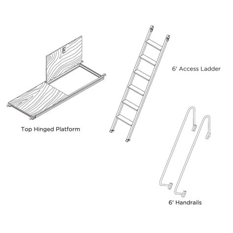 Bil Jax® Access Ladder System For Scaffolding
