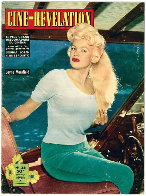 Jayne Mansfield Magazine Cover Jayne Mansfield Archive Flickr