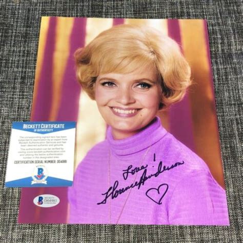 Florence Henderson Signed Autograph 8x10 Photo The Brady Bunch Beckett