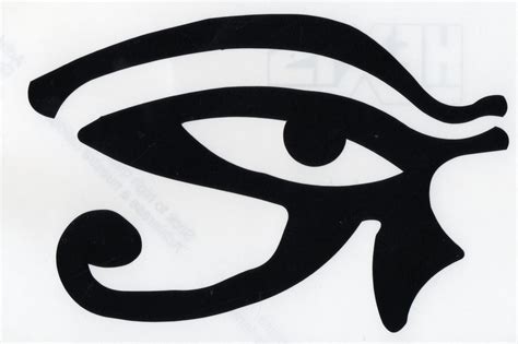 Eye Of Horus And Ra Vinyl Car Decals