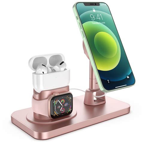 3 In 1 Magnetic Wireless Charger Fast Charging Station For Iphone 12 A