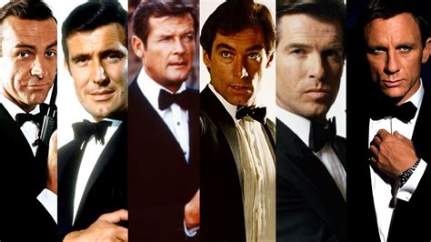 Los Seis Actores Que Han Interpretado Al Mítico James Bond