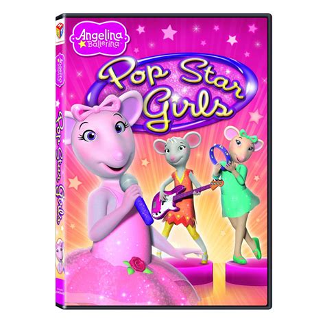 angelina ballerina pop star girls dvd review and giveaway closed finding debra