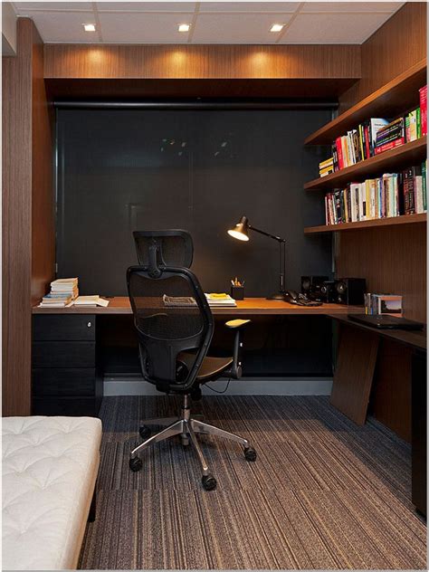 75 Small Home Office Ideas For Men Masculine Interior Designs 1 In 2020